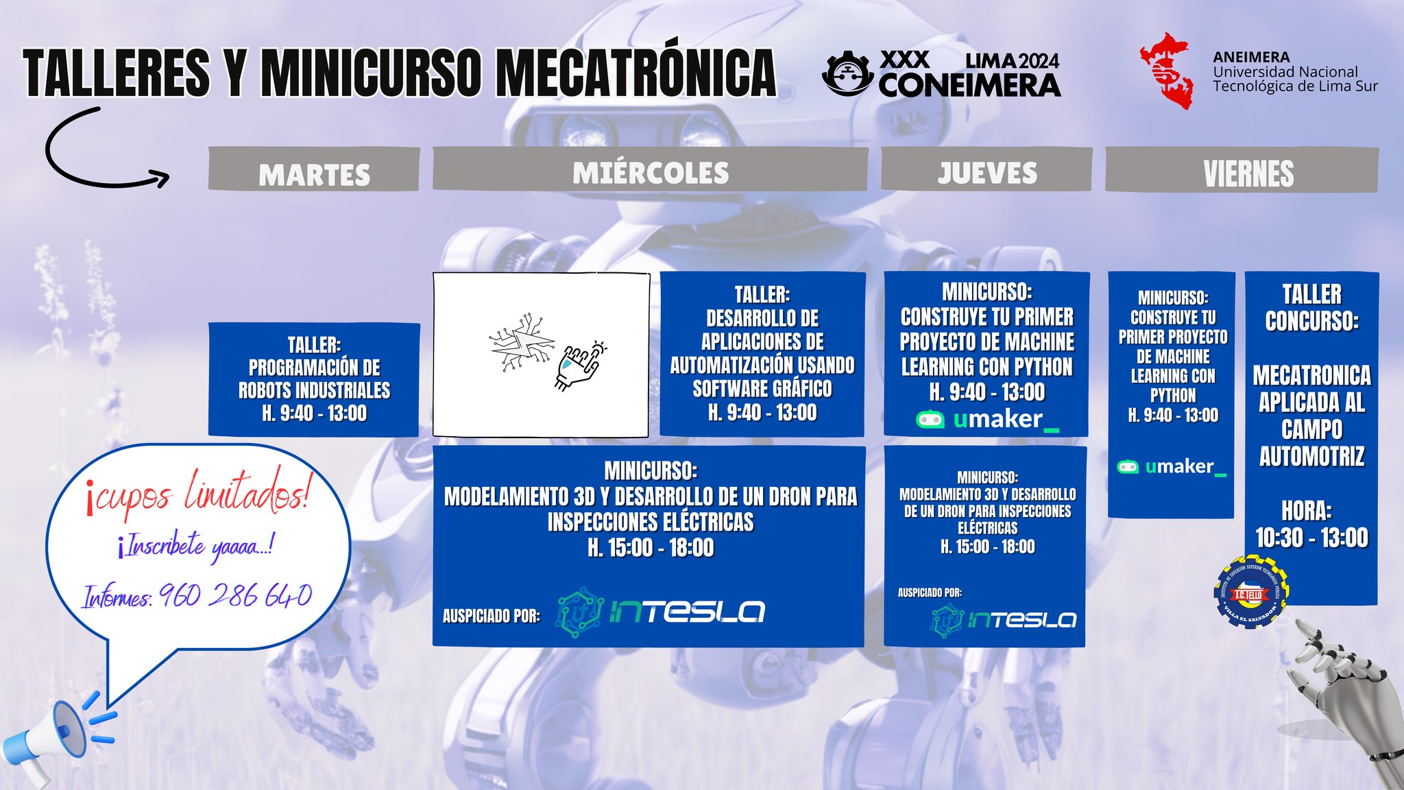 Talleres de mecatrónica